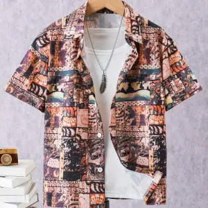 chemise-decontractee-a-revers-simple-boutonnage-pour-garcon-manches-co