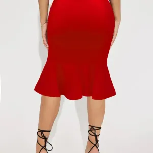 jupe-trompette-slim-decontractee-jupe-taille-haute-de-couleur-unie-vet