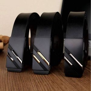 Ceinture pour jeunes double couche ceinture en cuir véritable