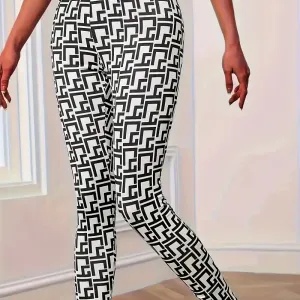 leggings-moulants-imprimes-noirs-et-blancs-leggings-de-sport-decontrac