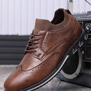 Chaussures Oxford décontractées pour hommes