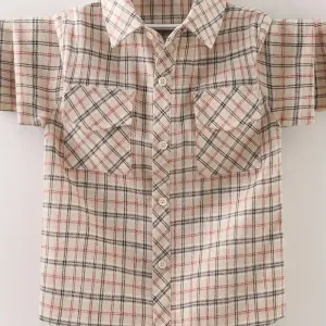 chemise-a-carreaux-decontractee-pour-garcon-melange-de-coton-tissu-ext