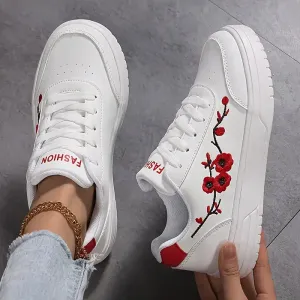 baskets-decontractees-brodees-a-fleurs-de-prunier-pour-femme