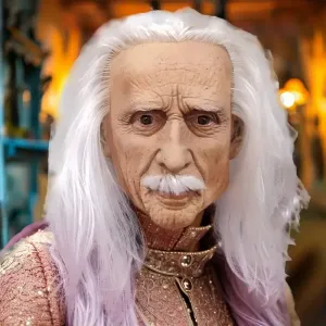 Masque réaliste en latex pour homme âgé