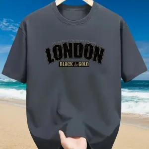 t-shirt-homme-100-coton-a-imprime-london