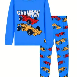 Ensemble de pyjama 2 pièces confortable pour garçon