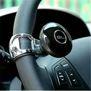 1pc Poignée de volant de voiture avec boule de renfort et roulement à billes en acier