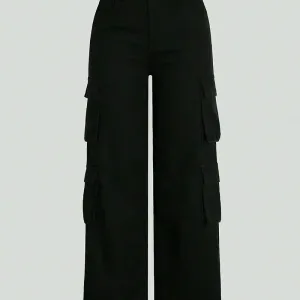 jean-cargo-taille-haute-a-jambes-larges-et-cousues-pour-filles-avec-po