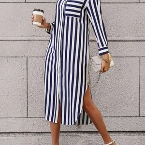 robe-chemise-fendue-sur-la-cuisse-avec-poche-imprimee-et-patchs