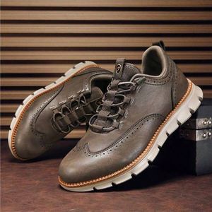 Chaussures décontractées et habillées, café/marron