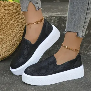 mocassins-a-enfiler-noirs-motif-peau-de-serpent-pour-femme