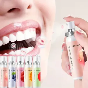 Lot de 5 sprays rafraîchissants pour l'haleine aux fruits (20 ml chacun)