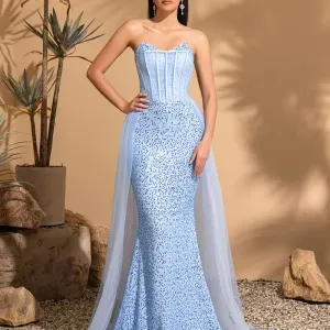 robe-bustier-elegante-a-paillettes-avec-superposition-en-maille-transp