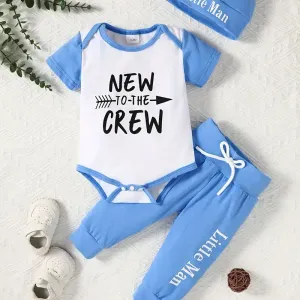 Ensemble 2 pièces pour bébé « New To The Crew »