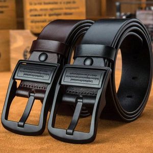 Ceinture entière taillée dans du cuir de vache véritable