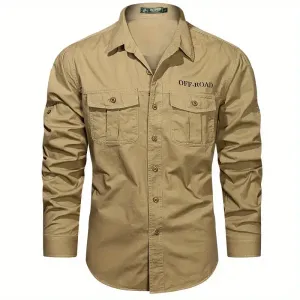 chemise-a-manches-longues-pour-homme-de-style-cargo-retro-avec-poche-c