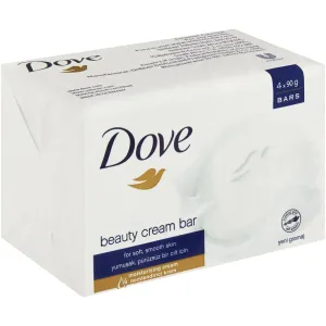 Lot de 4 savons Dove 360 ​​g Blanc