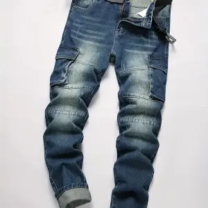 jean-slim-dinspiration-vintage-pour-ados-melange-de-coton-taille-mi-ha