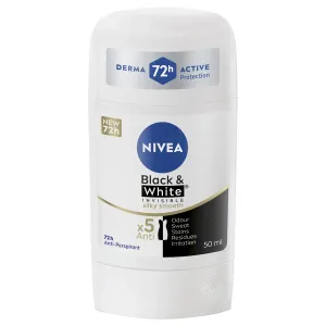 Nivea Deo Stick 50ml Fem Bw Silky Smooth