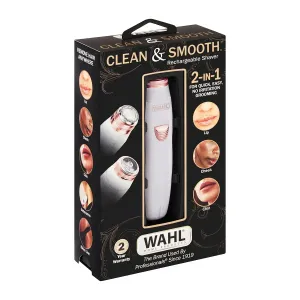 Kit de rasage rechargeable 2 en 1 pour femme Wahl Clean Smooth