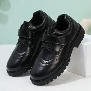 Chaussures Oxford classiques de couleur unie pour garçons