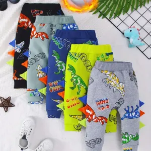 Lot de 5 pantalons décontractés chauds et pelucheux pour bébé