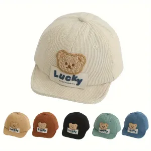 Casquette unisexe à visière souple pour bébé