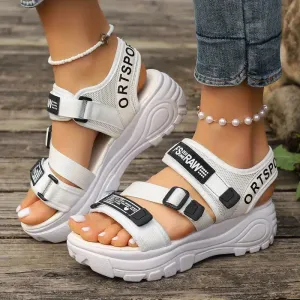 Sandales décontractées et sportives pour femme
