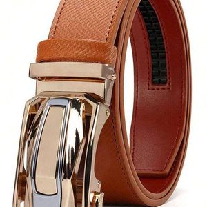 DOOPAI Ceinture En Cuir Véritable Boucle Automatique Pour Homme