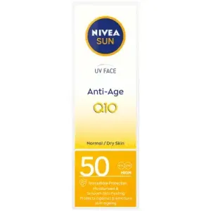 Nivea Sun Q10 Anti-âge &amp; Anti-pigments Spf50 Crème Solaire 50 ml