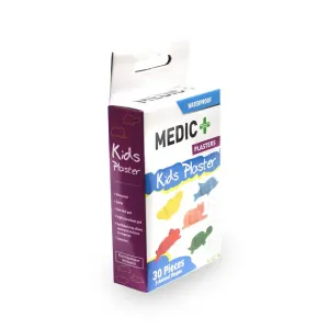 Pansements imperméables pour enfants Medic, lot de 30