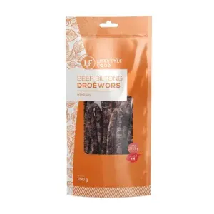Lifestyle Food Biltong 450g Droewors