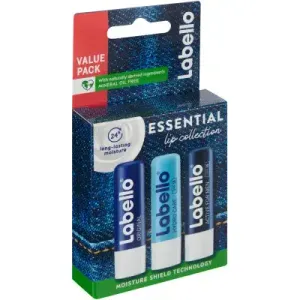 Collection essentielle de soins pour les lèvres Labello