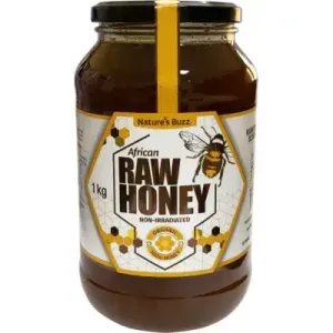 Miel brut Nature's Buzz, verre de 1 kg
