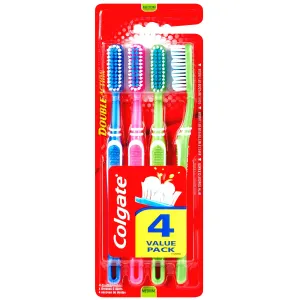 Colgate Tbrush Double Action Lot de 4