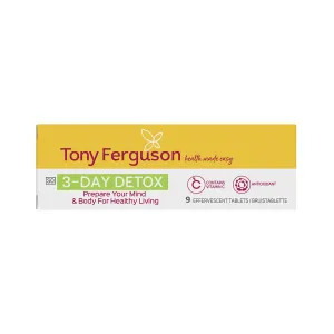Tony Ferguson 3-Day Detox 9 comprimés effervescents