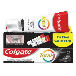 Dentifrice Colgate Charcoal Deep Clean 2x75ml Twinpack Value Pack