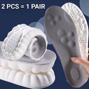 1 Paire de Semelles Intérieures de chaussures de Massage 4D