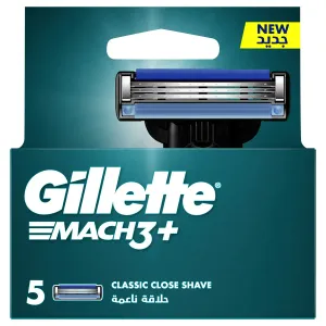 Gillette Blades Mach3 Plus 5's