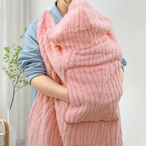 Couverture en peluche pour bébé Mini Eggs avec capuche