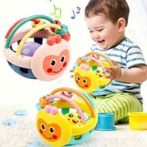 Jouet hochet sensoriel coloré pour enfants