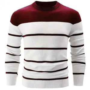 pull-classique-raye-a-col-rond-pour-homme