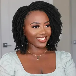 Perruque synthétique pour dreadlocks, tresses afro torsadées