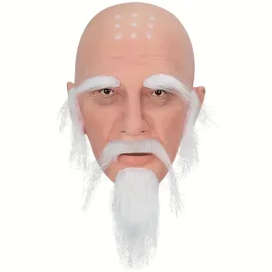 Masque effrayant en latex pour homme âgé