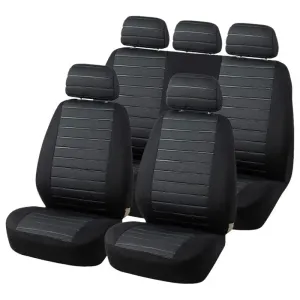 1 ensemble de housses de siège de voiture universelles en polyester respirant
