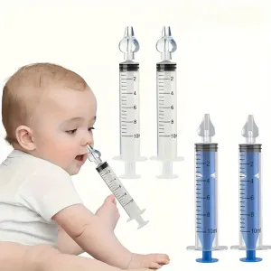 Lot de 4 aspirateurs nasaux en silicone pour jeunes enfants