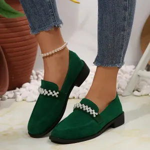 mocassins-bateau-vert-emeraude-pour-femme-avec-details