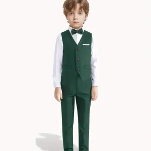 tenue-de-gentleman-a-manches-longues-pour-garcons-3-pieces-chemise-a-n