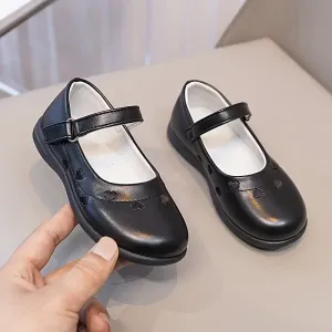Chaussures de danse décontractées et confortables de couleur unie pour filles