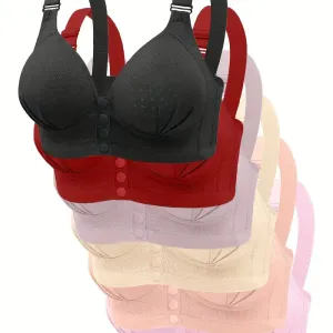 Lot de 6 soutiens-gorge en nylon